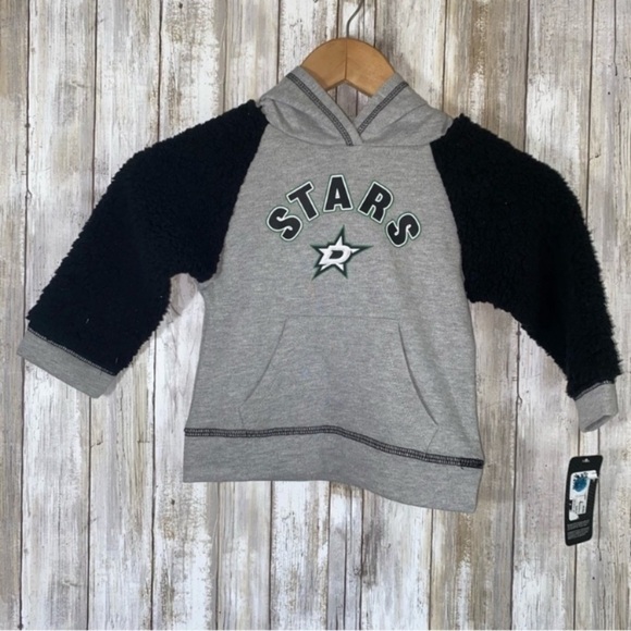 NWT NHL Dallas Stars Grey Pullover - Picture 1 of 6